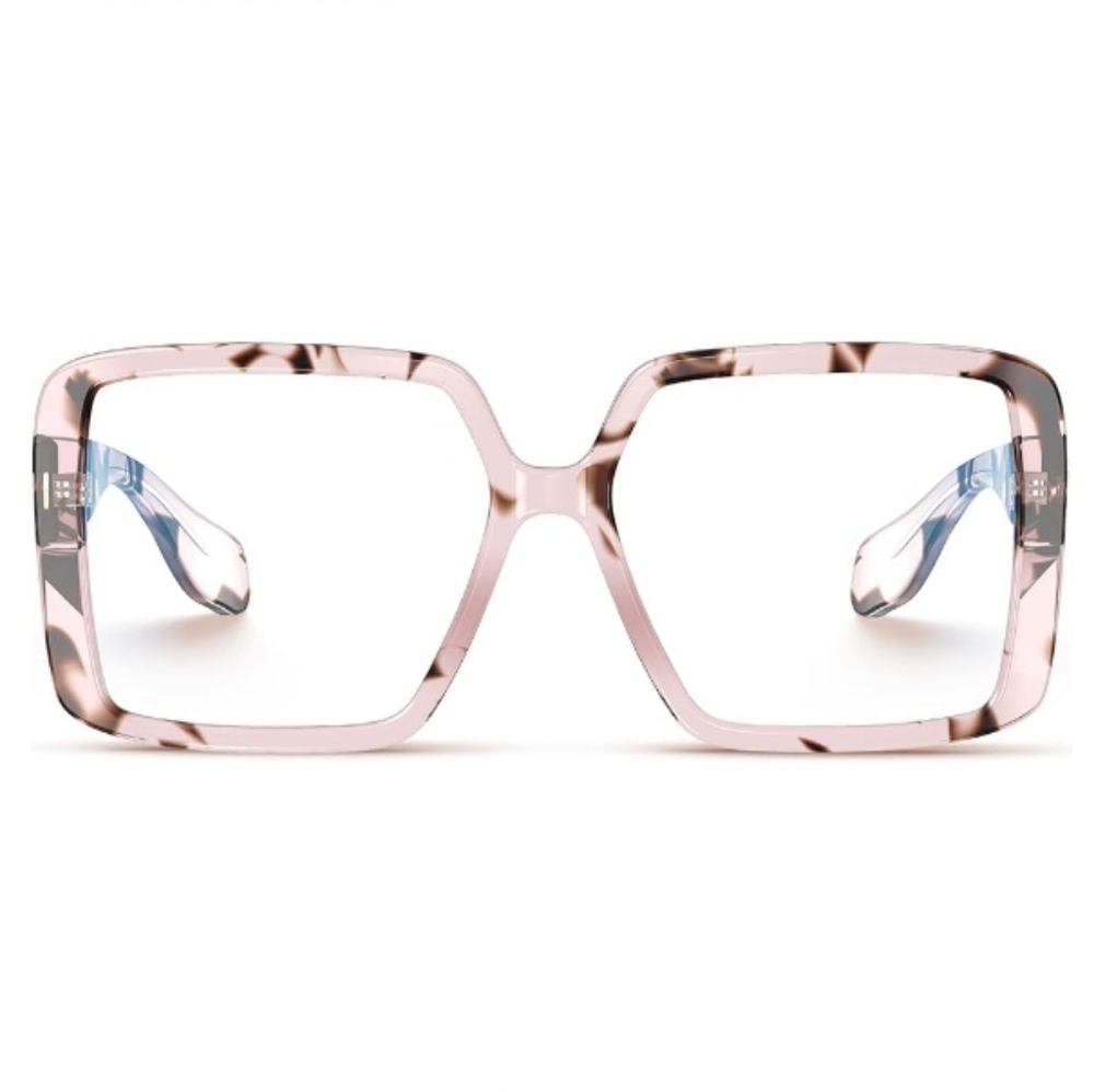 Non Prescription Blue Light Blocking Glasses Eyewear Pink Frame
